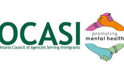 Logo OCASI Mental Health Promotion Project