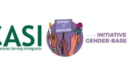 OCASI Initiative to End Gender-Based Violence Logo
