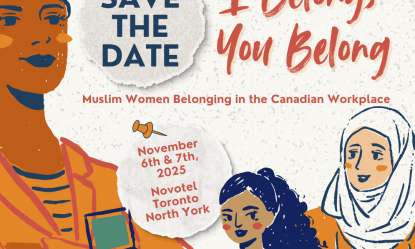 flyer showing event details, which include address and date for the I Belong, You Belong employment conference.