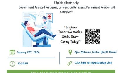 Oral Care Information Session Flyer