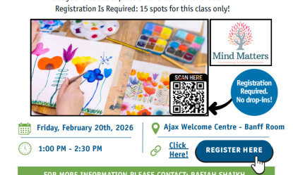 WELLNESS THROUGH ART WORKSHOP Flyer