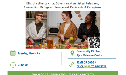 NEWCOMER WOMEN’S KITCHEN Flyer