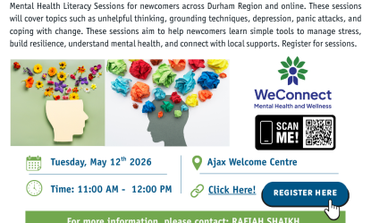 MENTAL HEALTH LITERACY SESSIONS
