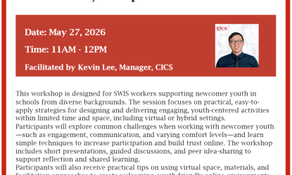 The Workshop flyer