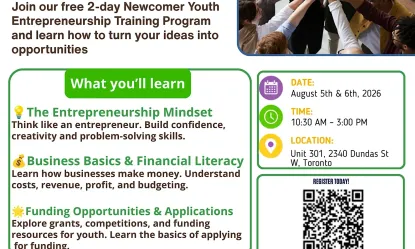 Program flyer. All details are listed in description