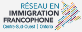 Logo qui inclut le nom de l'organisation ainsi que la carte du centre-sud-ouest de l'Ontario