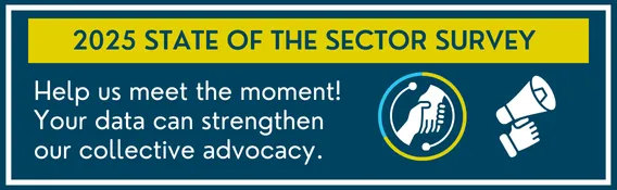 2025 state of the sector survey logo