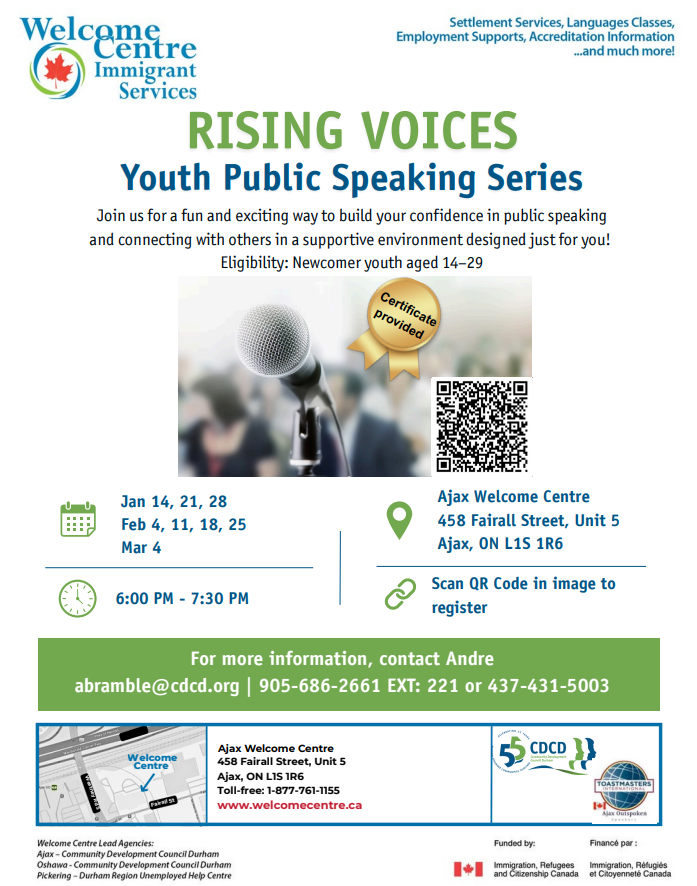 RISING VOICES Flyer