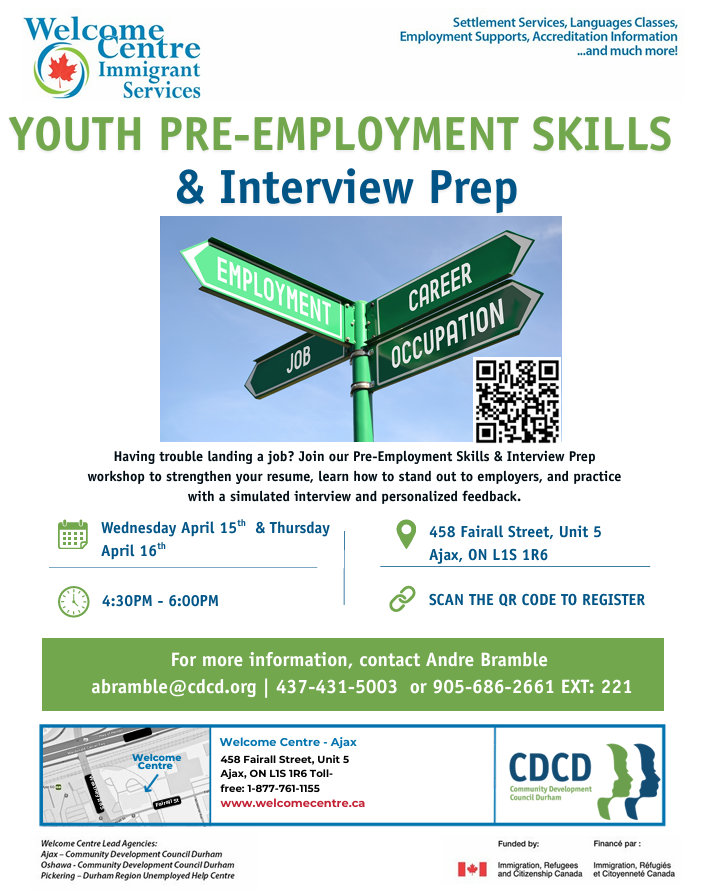Youth Pre-Employment Skills & Interview Prep