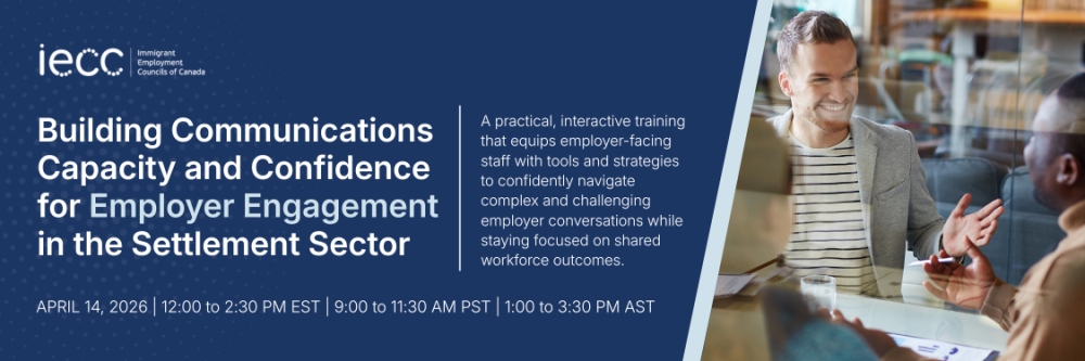Webinar on Managing Employer Conversations in the Settlement Sector