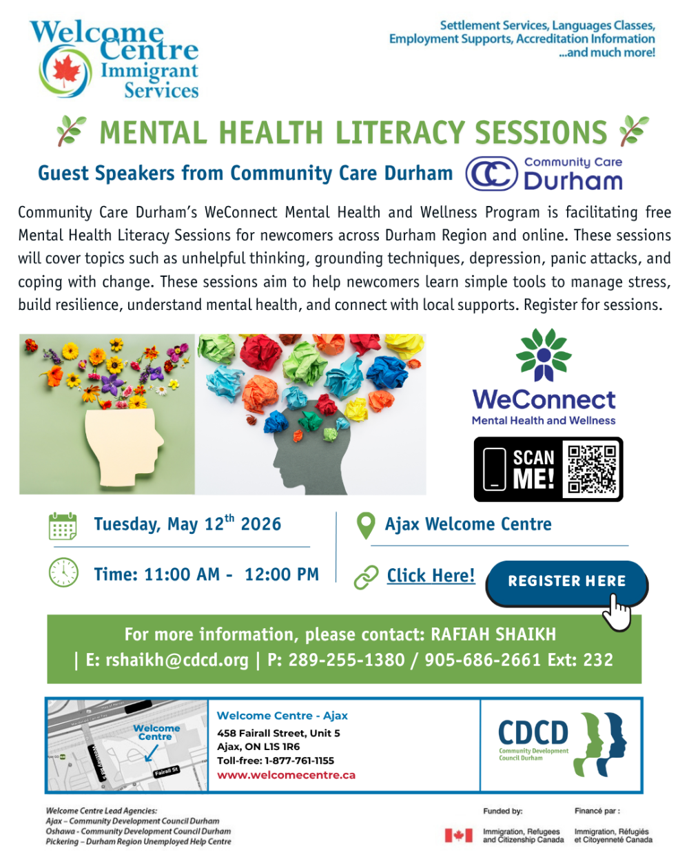 MENTAL HEALTH LITERACY SESSIONS