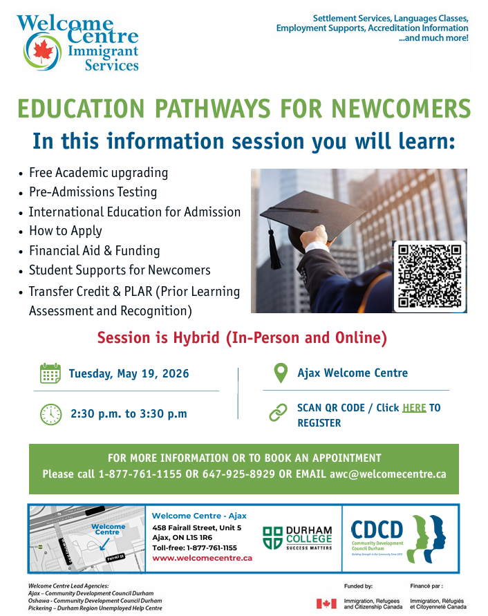 EDUCATION PATHWAYS FOR NEWCOMERS