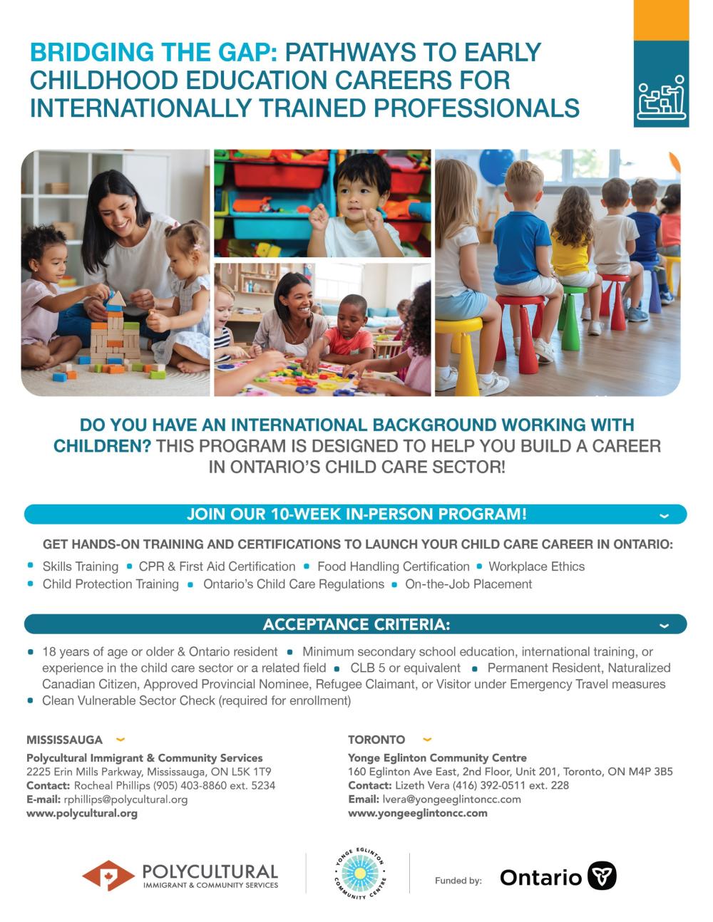 Training flyer