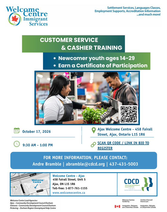 Customer Service & Cashier Training